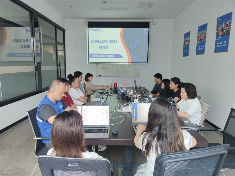 涟水凝聚力量谋发展 | 宝时云仓成功举办2024企业文化研讨会